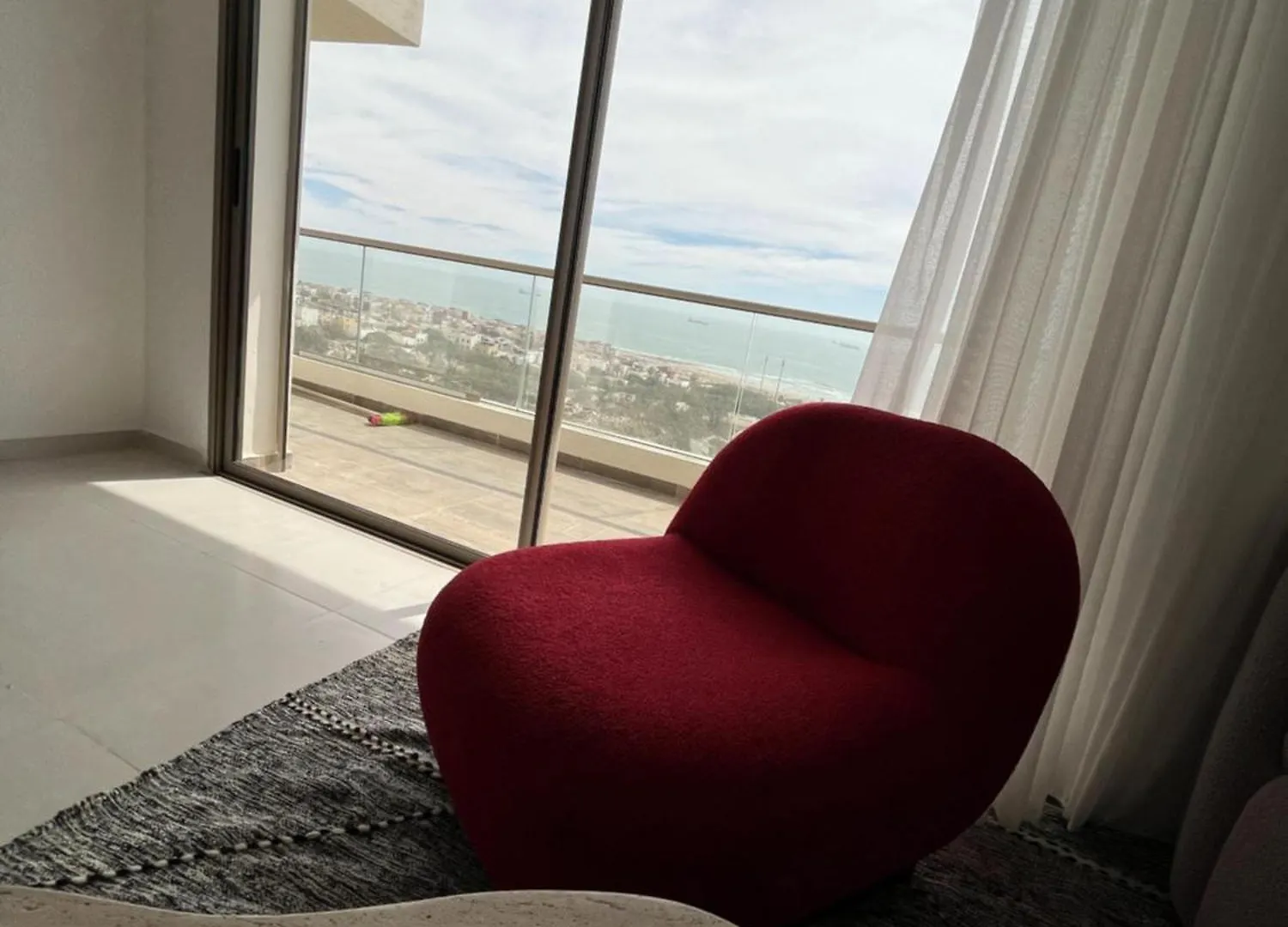Appartement Vue Sur Mer Pres De La Plage Agadir Marokko